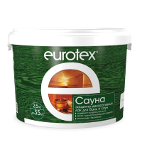Лак для бань и сауны EUROTEX Сауна 2,5 кг